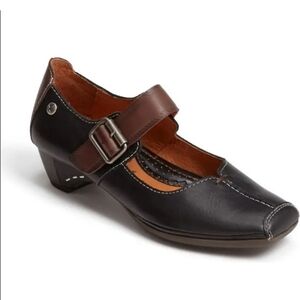 PIKOLINOS Gandia 2 Mary Jane Pump Size 38  Leather Ballet Quality Buckle